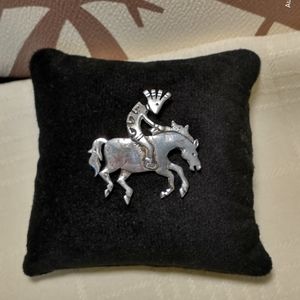 Vintage Kokopelli Sterling Pin